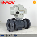 220V AC on-off valve upvc 3way motorized valve